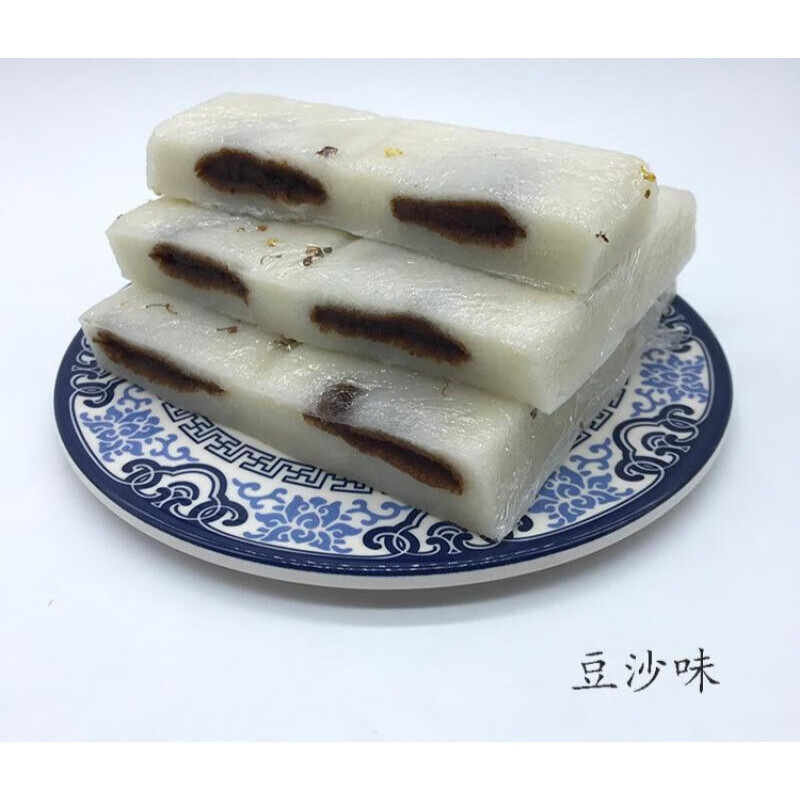 虎钢馋糯米糕豆沙原味红豆馅重阳糕年糕上海朱家角特产七宝崇明糕