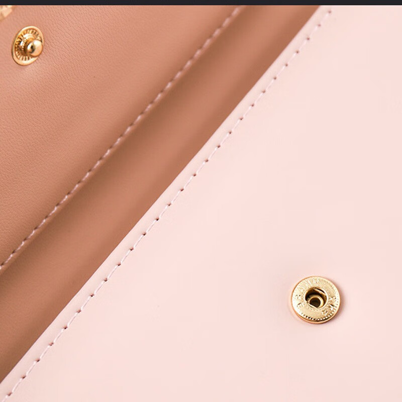 CUADEN KLLIATM手拿包钱包女多卡位票夹女士钱夹长款零钱包女生日礼物送女友老婆 【粉红色】 2025高级感女生包实用走心送老婆妈妈长辈