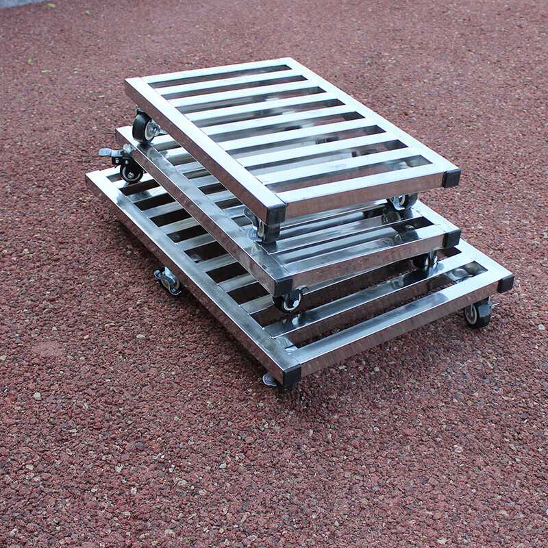 卡芬婕 移动底座 万向轮移动花盆托盘带轮方形滚轮底盘带轮盆栽底座