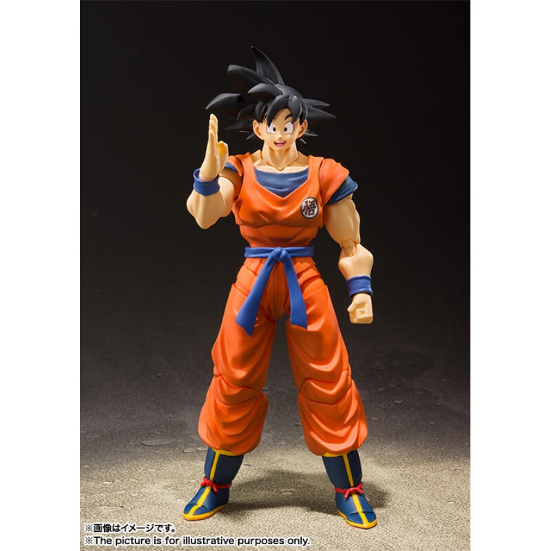 龙珠shf万代现货现货 日版 万代 shf 七龙珠 孙悟空 黑发 2.