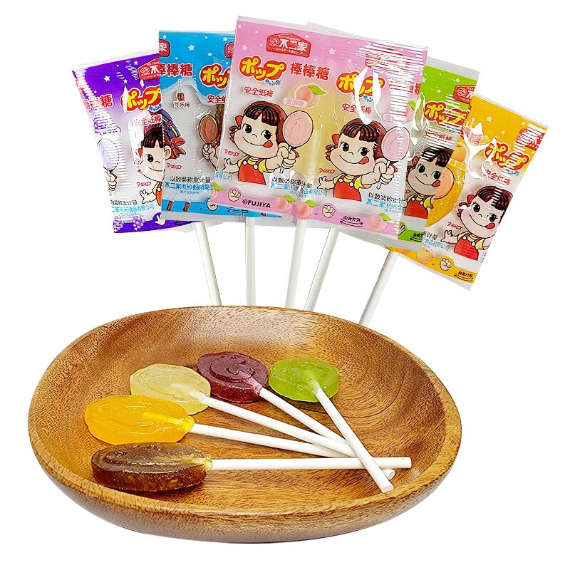 不二家棒棒糖水果味棒棒糖多种水果味混合装散装袋装婚庆结婚喜糖