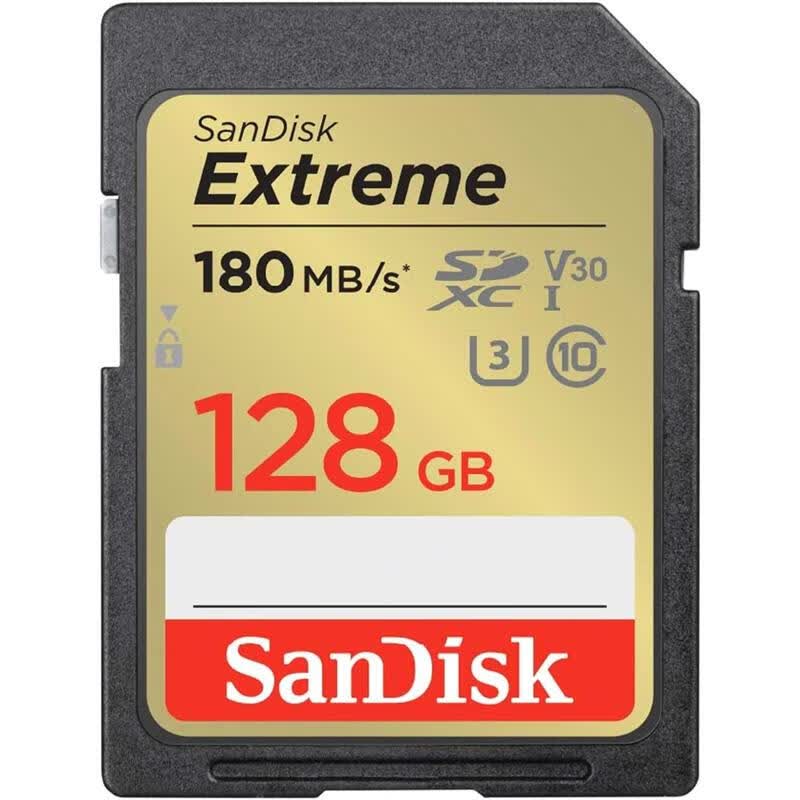 闪迪(SanDisk)【日本直邮】闪迪(SanDisk)SD卡Extreme SD 速度Class10 新包装 Extreme SD【128GB】
