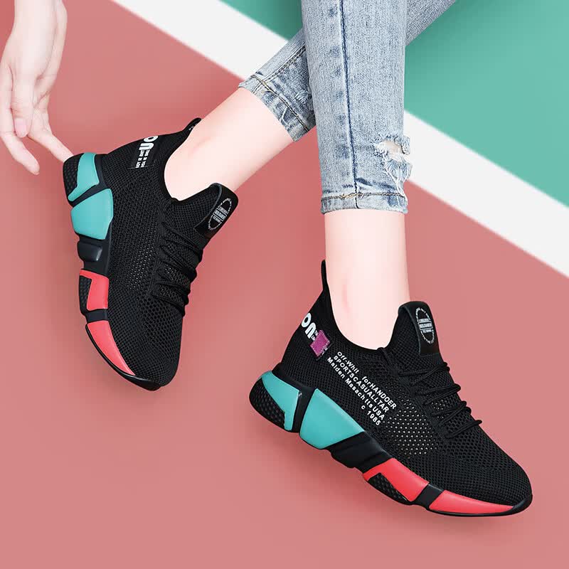 支持国货安·踏内轻便运动鞋女软底网面轻便2022新款