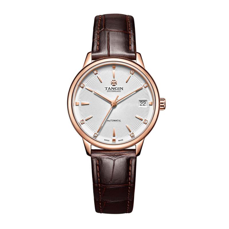 ���ڲ�������B��TANGIN��������ʿ�ֱ�Ů  ����Ƥ��Ůʿ�ֱ� ��е��� ��Ů�� T7025LHWFSB 3136.41Ԫ(������)