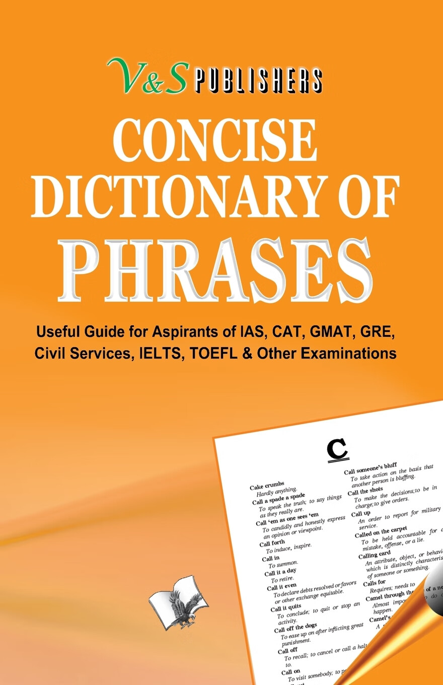 预售 按需印刷 concise dictionary of phrases
