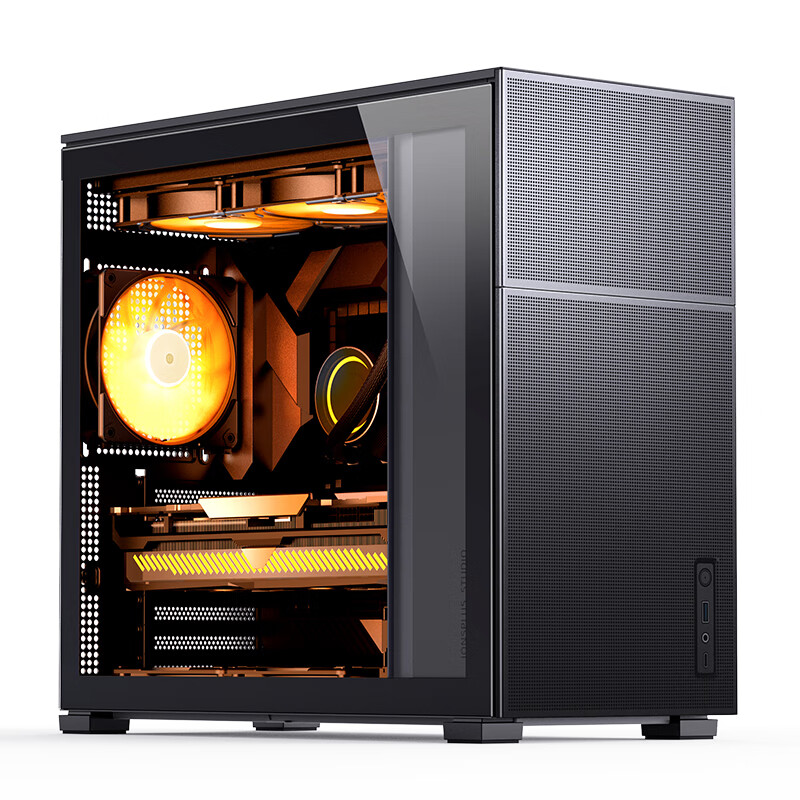 乔思伯（JONSBO）松果D41 MESH版黑色 ATX机箱（双360冷排/ATX电源/Type-c Gen2 10Gbps+/垂直风道/长显卡）使用感如何?