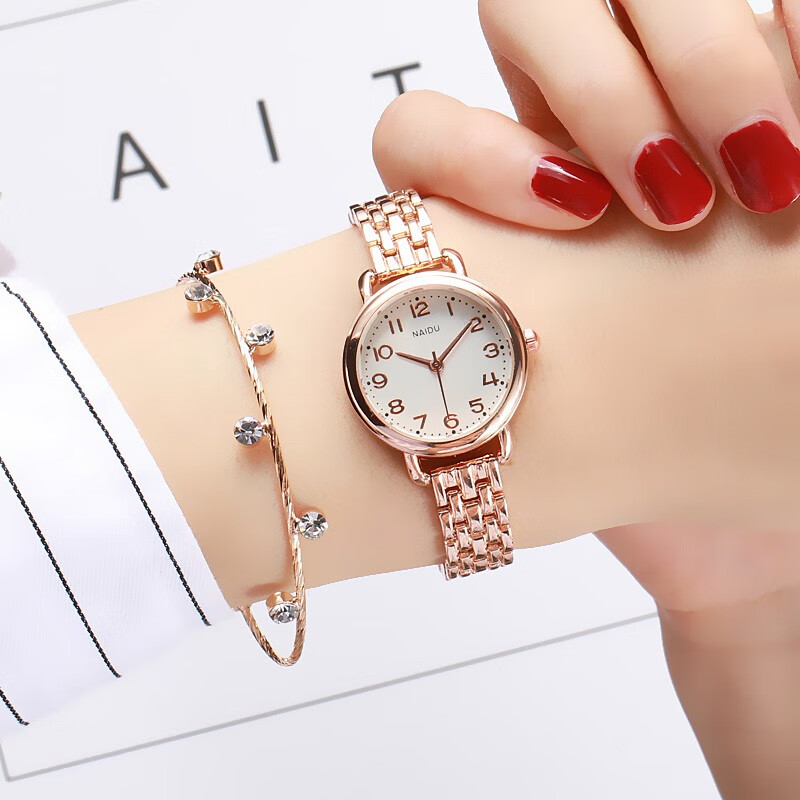 酷奇象手表女士女款学生小巧精致时尚防水简约气质轻奢手链女表机械