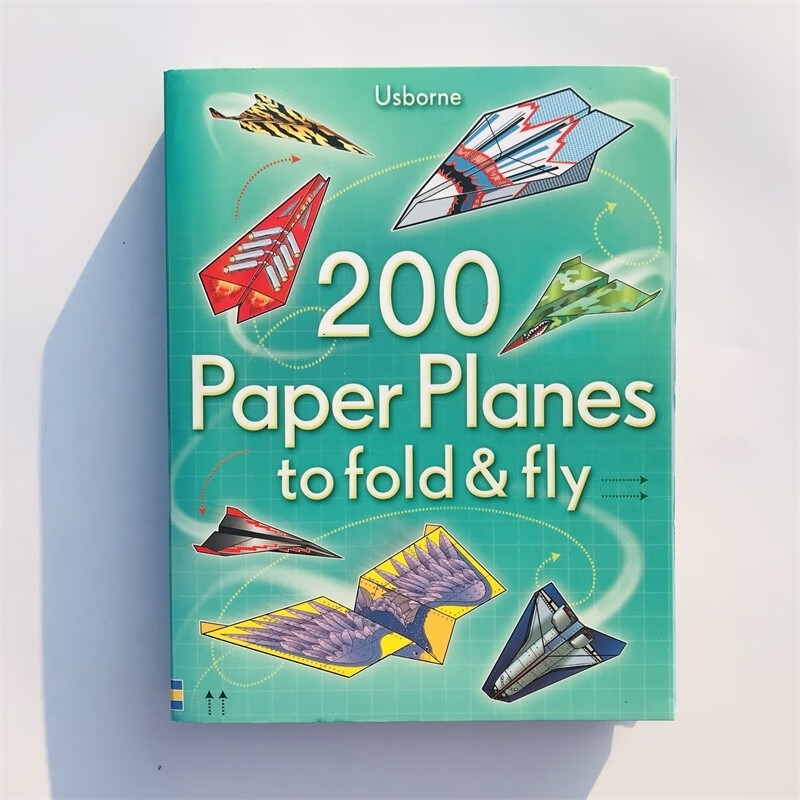 瑕疵版飞机折纸 200 paper planes to fold and fly 平装