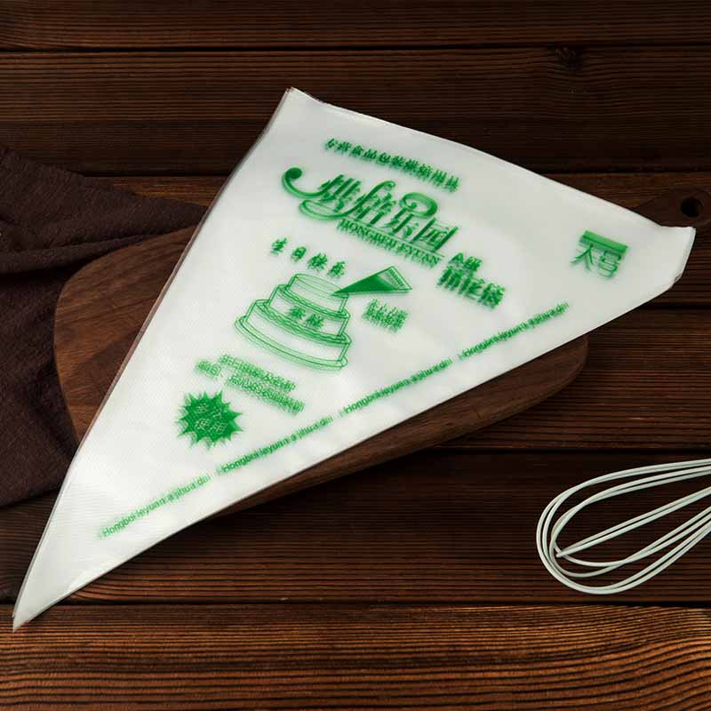 特厚大号塑料裱花袋 挤奶油袋蛋糕烘焙DIY工具 表花袋子100只 大号加厚裱花袋 100只