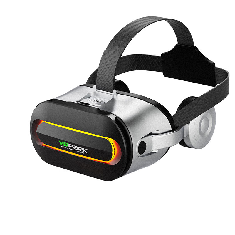 新款眼镜一体机vr无线高清电影智能头戴boxvr眼镜 j60白色