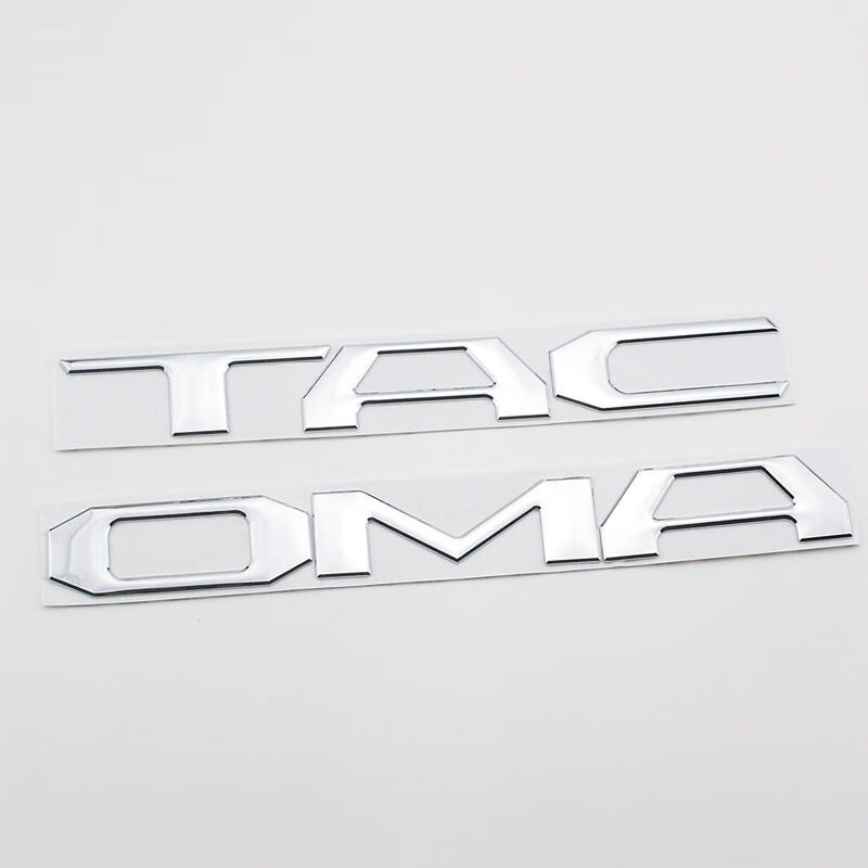 标跃丰田坦途车标 tacoma车标 塔库玛皮卡后尾箱贴标 立体车贴 tacoma
