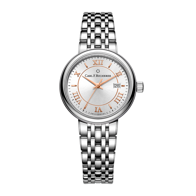 bucherer)瑞士手表 爱德玛尔系列 机械女表 00.10320.08.15.