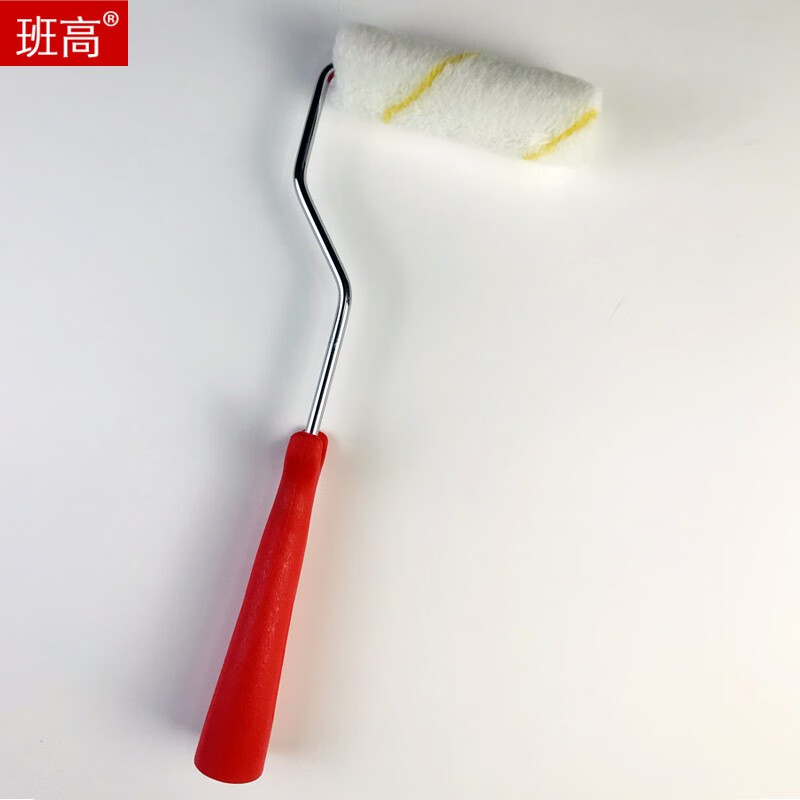 班高10个装小滚筒拇指滚筒4寸油漆滚筒刷乳胶漆艺术漆无死角修边滚筒