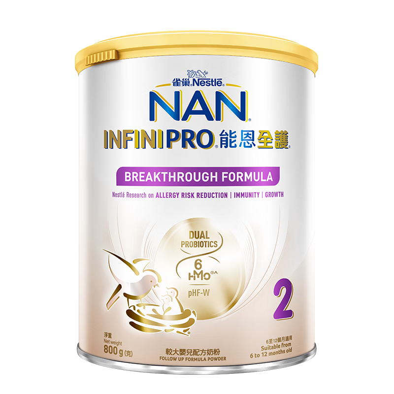 Nestle/ȸ�� �ܶ�ȫ�� 2�� Ӥ���̷� 800g 1�� 346.48Ԫ