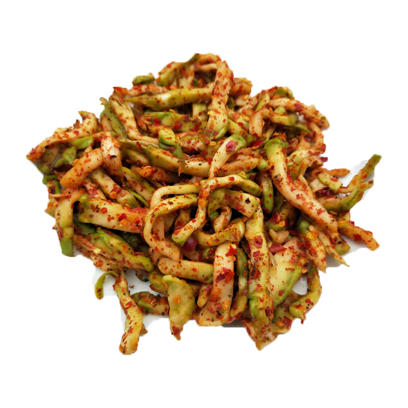 虎钢馋四川特产麻辣榨菜菱角菜下饭菜小咸菜宜宾菱角菜500g