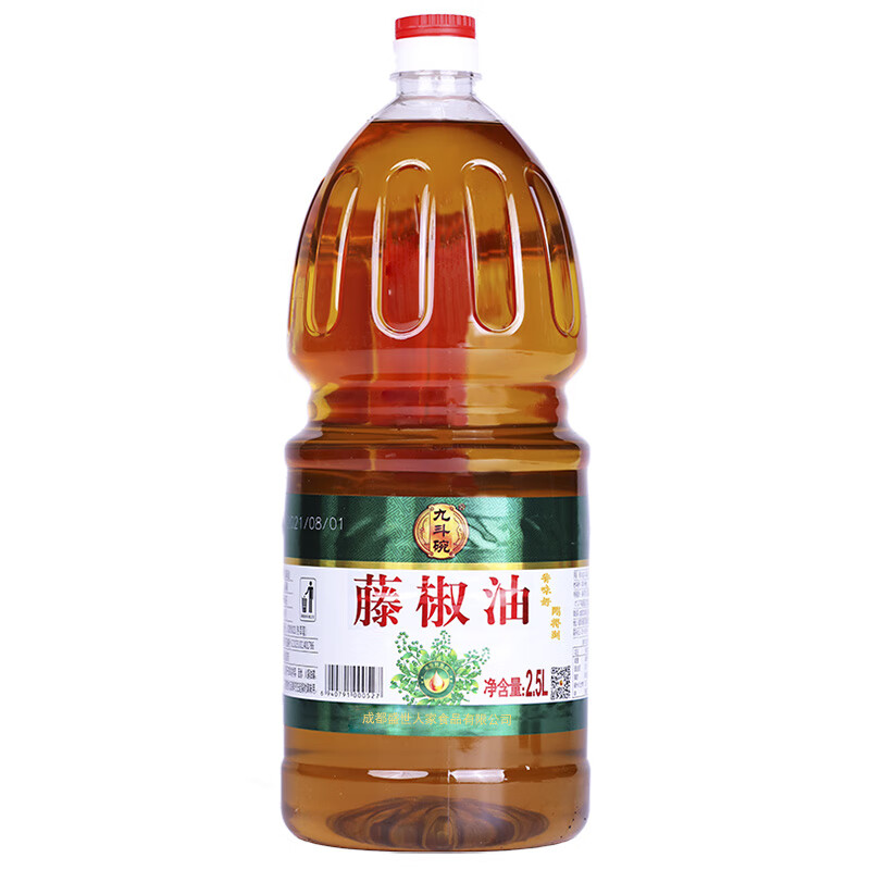 九斗碗藤椒油2.5升米线麻辣烫麻油 2.5升