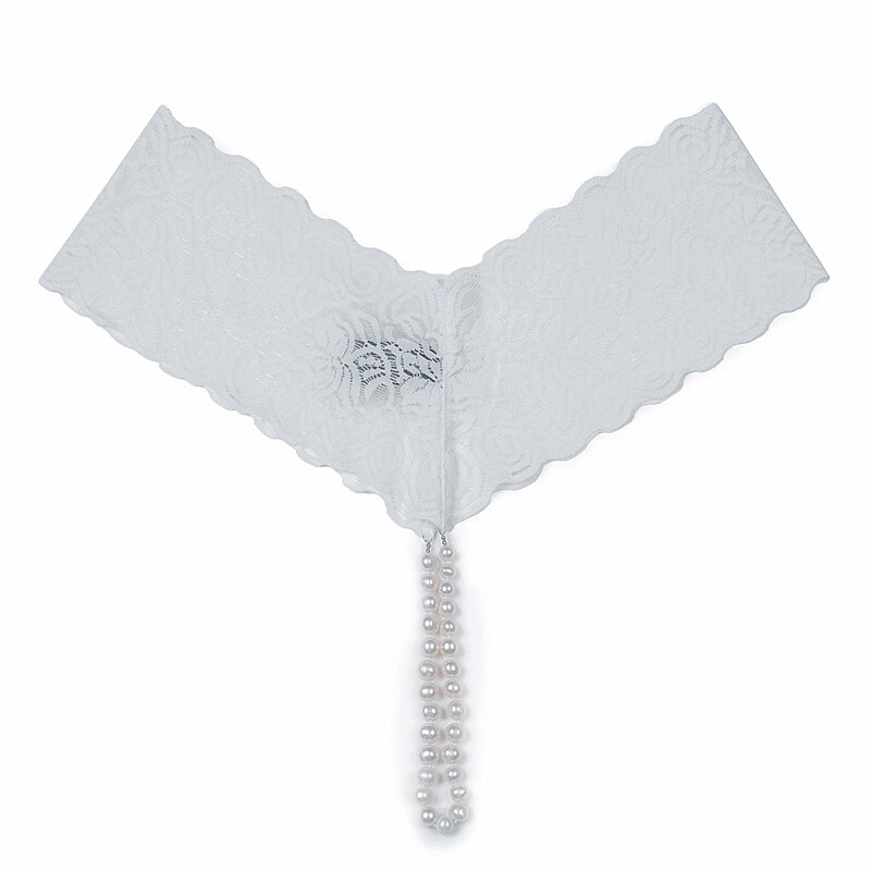 Chilirose情趣丁字裤女珍珠内裤按摩开裆t裤性感透明内衣一根线诱惑后入免脱黑色s 118斤 154 170cm 虎窝购