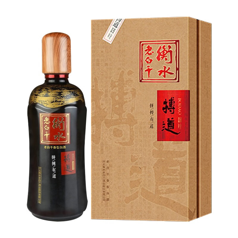 衡水老白干搏道   拼搏有道   老白干香型白酒   商务宴请 赠礼佳品