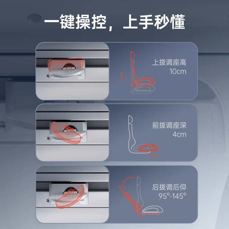 西昊Doro C100人体工学椅 电脑椅家用办公椅人工力学座椅子可躺老板椅