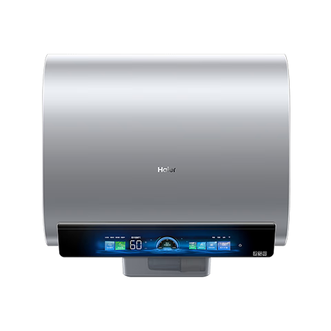 PLUS会员：Haier 海尔 80升 双胆扁桶电热水器 小蓝瓶BK7净肤洗 3300W变频 BK7AU1