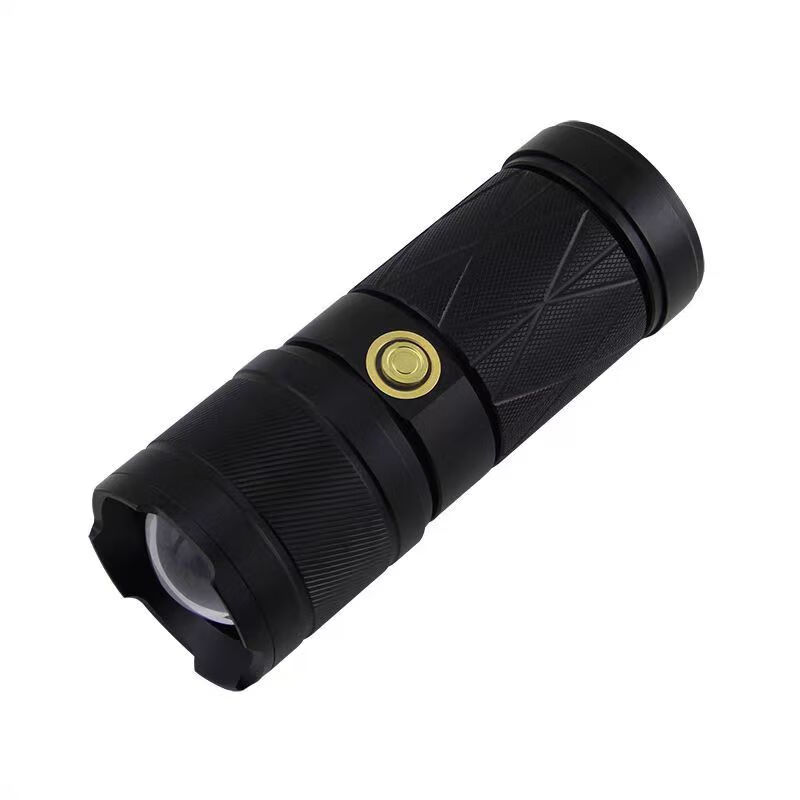 绿野客激光炮强光手电筒超亮多功能充电白激光户外远射便携长续航