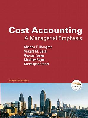 预订 Cost Accounting: A Managerial Emphasis Value Pa