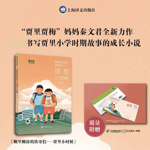 正版现货秦文君校园成长金典系列:糊里糊涂的铁哥们-贾里小时候9