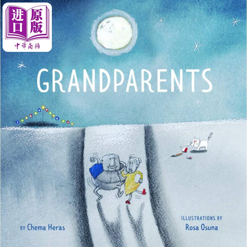 grandparents 祖父母 英文原版 进口原版 3岁到8岁 精装 儿童图画书