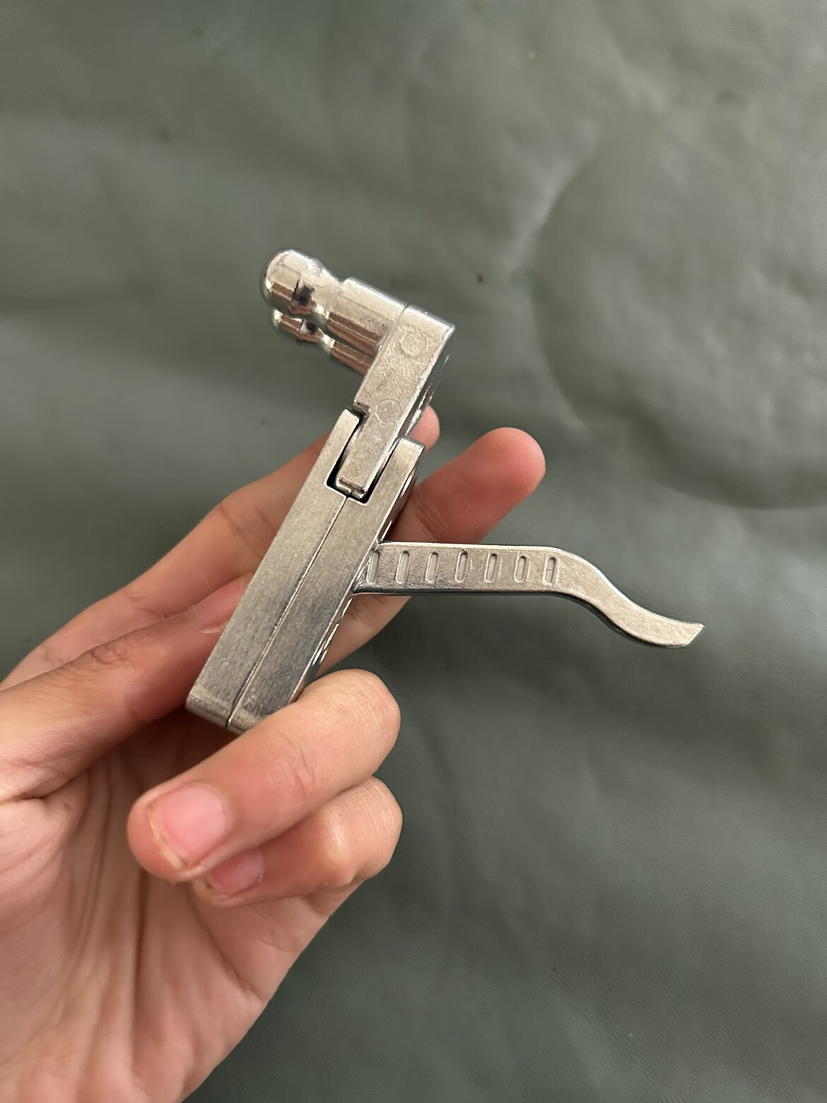 创京懿选弹弓开合器 撒放器夹弹器不锈钢撒放器两轴联动304散放器机械