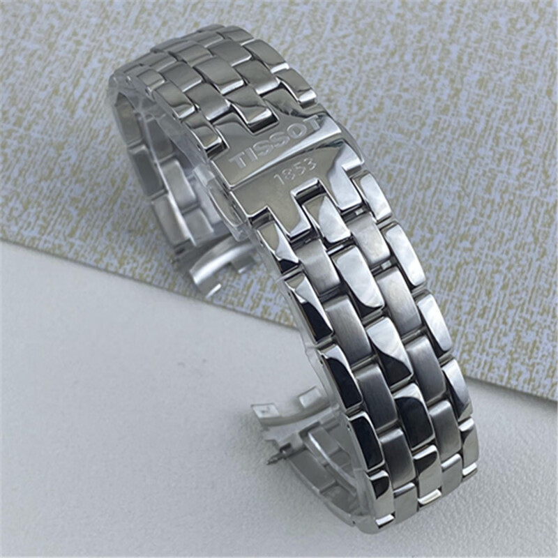 天梭表带1853 原装天梭宝环系列t97表带t031钢带r463/363 r423/323