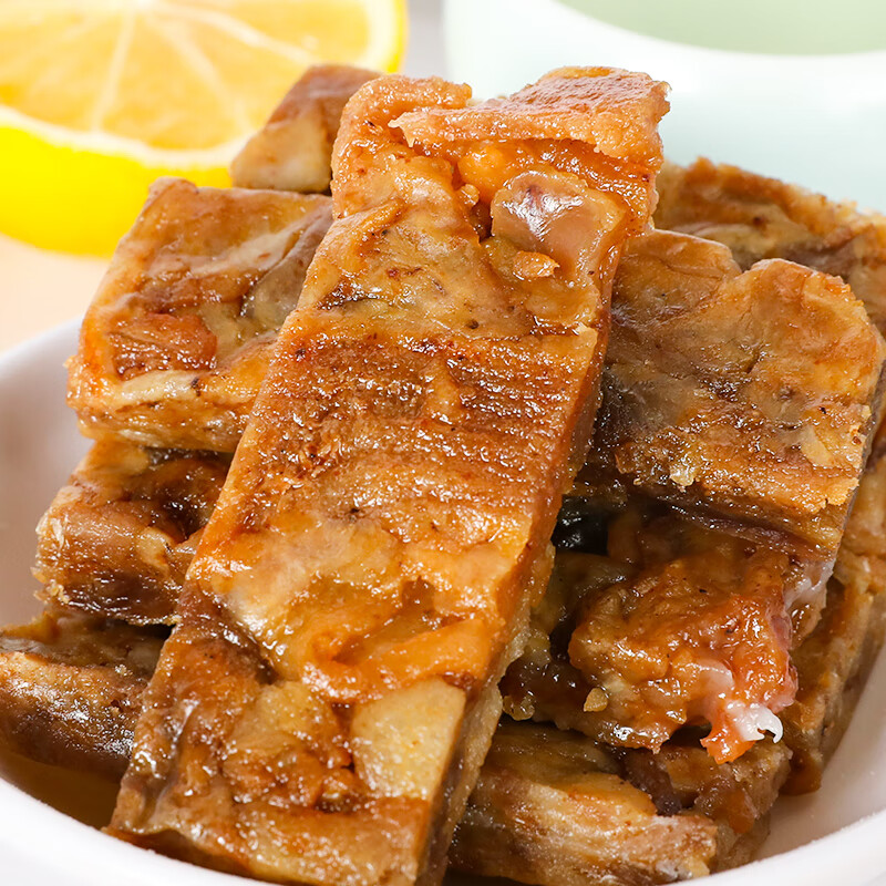 翰鸥斐猪油渣罐装独立小包温州特产香酥猪肉渣条脂渣粕零食生酮子