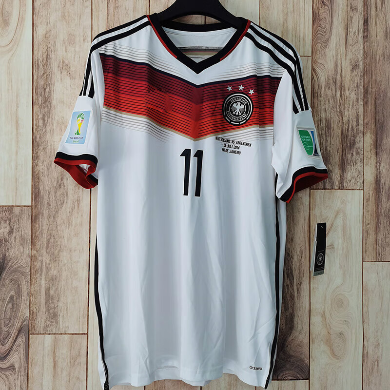 巴喜万2014年德国队球衣三星决赛版克洛泽格策穆勒拉姆足球服运动t恤