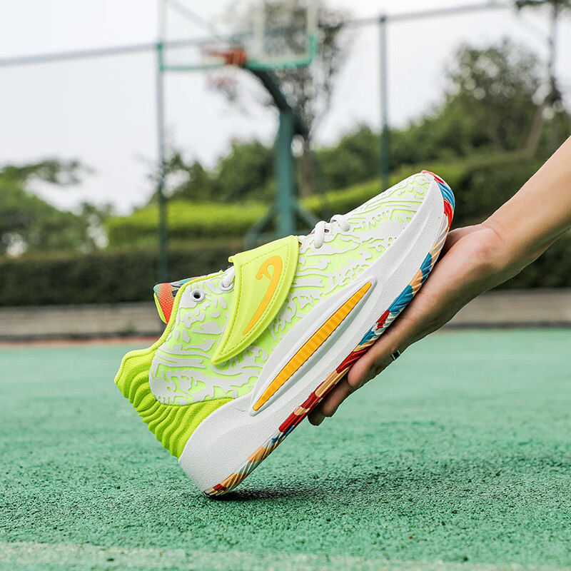 谷欧巴杜兰特14代篮球鞋男kd14ep训练实战战靴运动鞋子男摩擦有声音