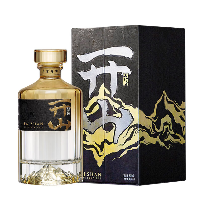 开山酒开山九子42度白酒500ml/瓶单瓶装口感净香型年货礼盒