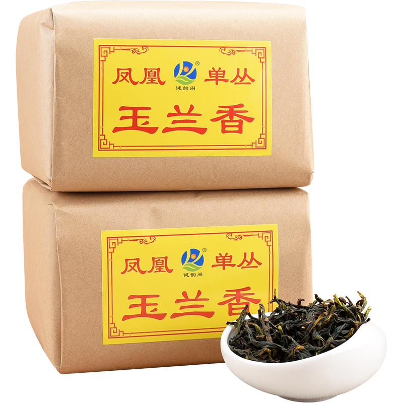 健韵阁 凤凰单枞茶 玉兰香 清香型 凤凰单丛茶叶 乌龙茶 传统纸包500g