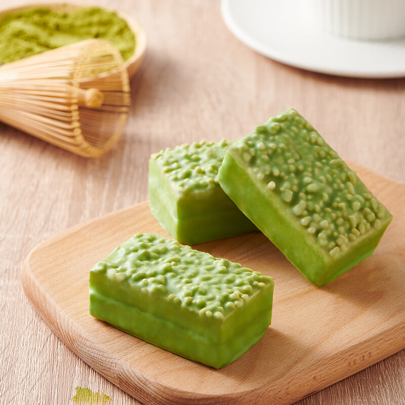 达利园巧克力派好醇抹茶味750g(25枚) 早餐代餐千层蛋糕点心办公室