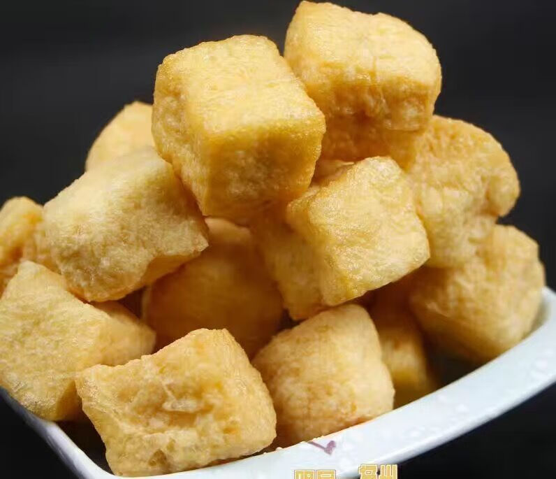 十里馋豆腐  扬州特产维扬油豆腐油三角油炸豆腐果豆腐泡麻辣烫关东煮
