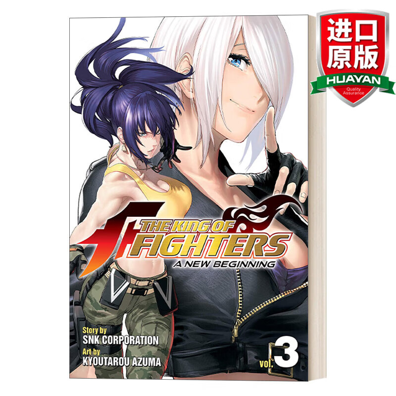 of fighters a new beginning vol 3 英文原版 拳皇 新开始 格斗游戏