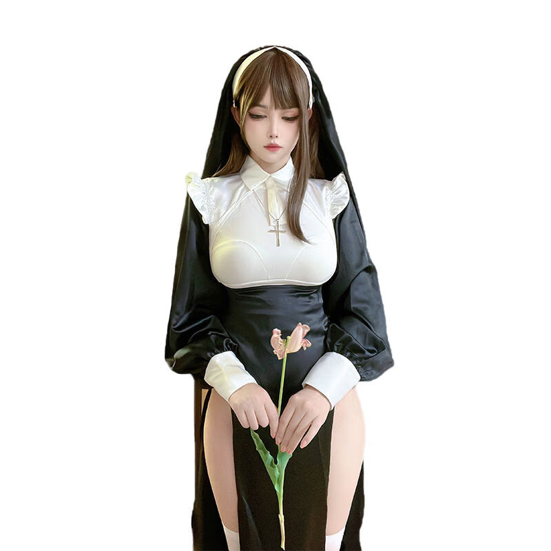 为知树修女cos服修女内衣同款制服性感变装万圣节纯欲服抖音同款修女