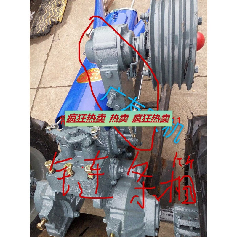 京京 常柴集团凯拓牌手扶拖拉机底盘东风型手扶拖拉机151型出口加强型