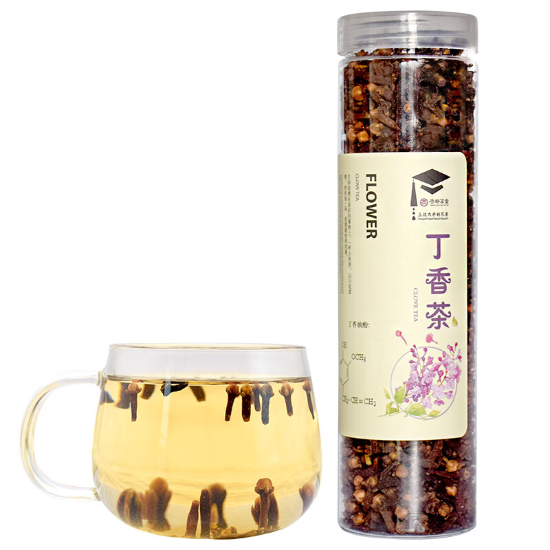 杏林草堂 丁香茶丁香花蕾胃茶养泡水喝养生茶165g