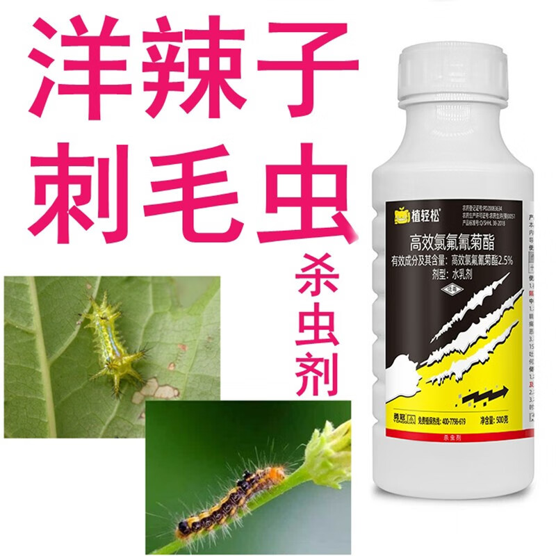 洋辣子刺毛虫药毛毛虫刺蛾园林绿化果树杀虫药剂农药水户外大面积