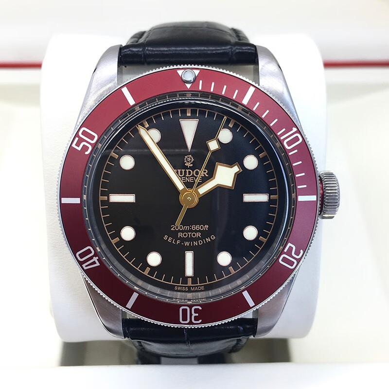 【二手95新】全套帝舵男表 碧湾小红花系列 41mm表径 自动机械 全套