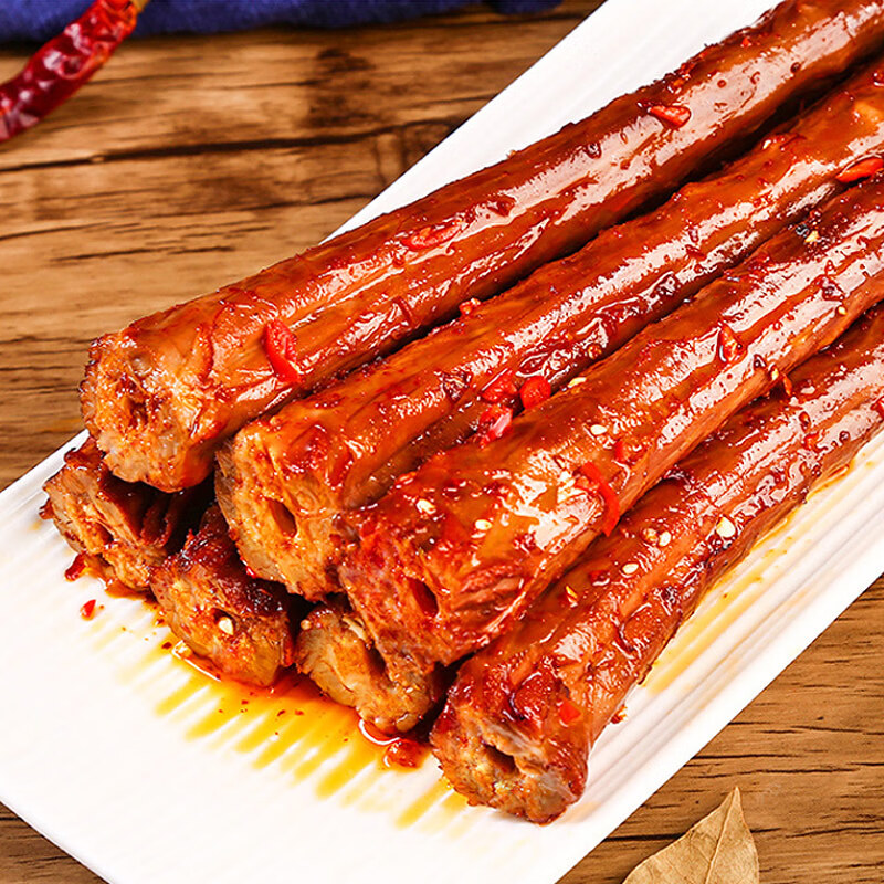 三公仔手撕风干鸭脖整根湖南特产麻辣鸭脖子网红零食小吃休闲食品 香