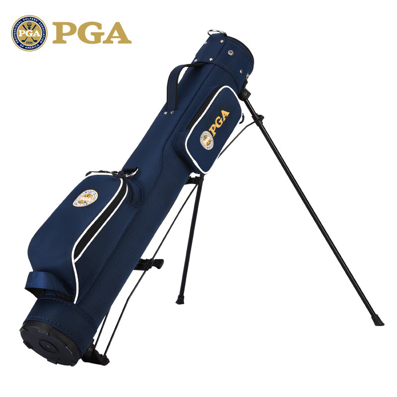 PGA 新品 高尔夫球包 支架枪包 轻巧便携大容量 防水尼龙球杆包 PGA 402002-藏青色