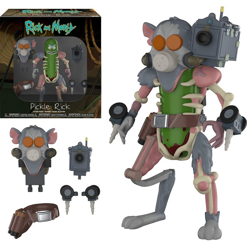 美国瑞克和莫蒂手办现货rick and morty瑞克和莫蒂传送门枪portal gun