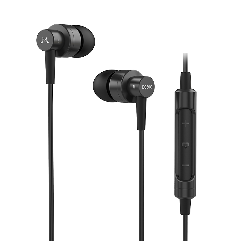 SoundMAGIC 声美 ES30C 入耳式动圈有线耳机 黑色 3.5mm