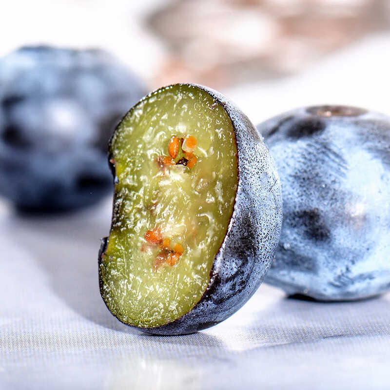 愉果（yuguo）云南蓝莓水果JD/顺丰多地次日达】超大果花香蓝莓新鲜水果送礼 精选果4盒*100g单果约15mm+