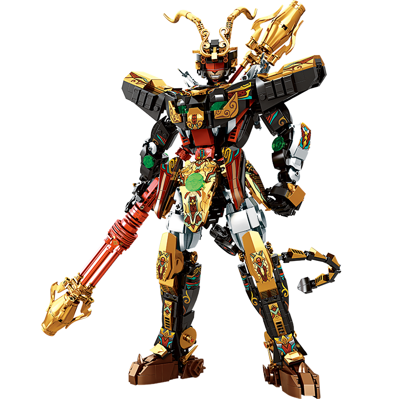 搭一手神话孙悟空兼容乐高积木玩具男孩六一儿童节生日礼物家居装饰