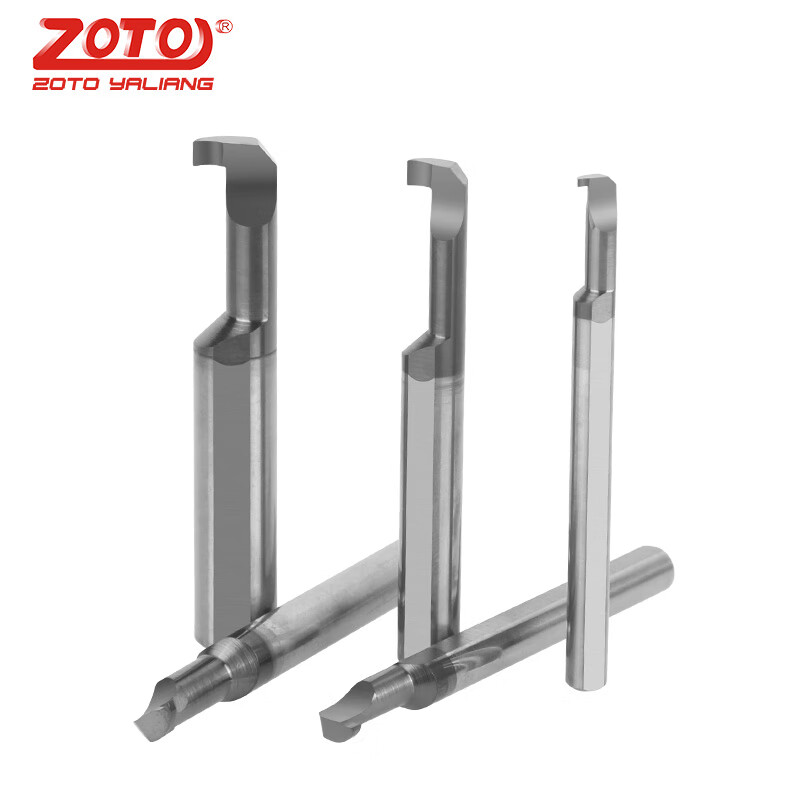 zoto数控钨钢小径内孔切槽刀swr内圆小孔切槽刀勾槽挖槽镗孔车刀 swr
